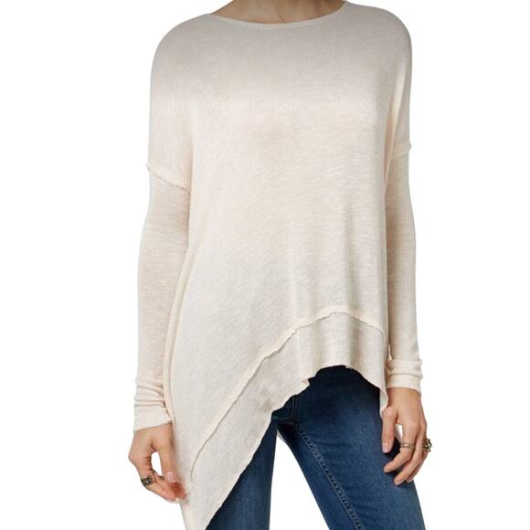 We The Free Top Chasing You Hacci Knit Twist Back Bohemian SZ S NWT Alabaster - Picture 1 of 7